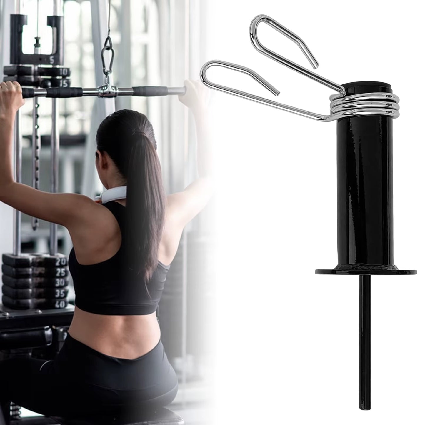 Gym Weight Stack Add Weight Durable Extender Steel Multifunction Steel Weight Stack Pin for Accessories Home Workout Gym